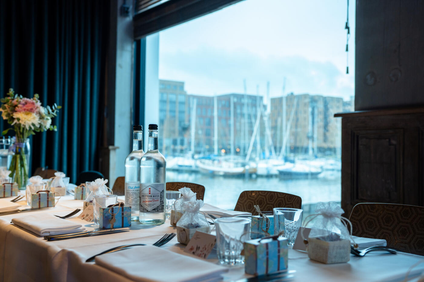 Waterview Space zaal - private dining Amsterdam IJburg - FIVE Amsterdam